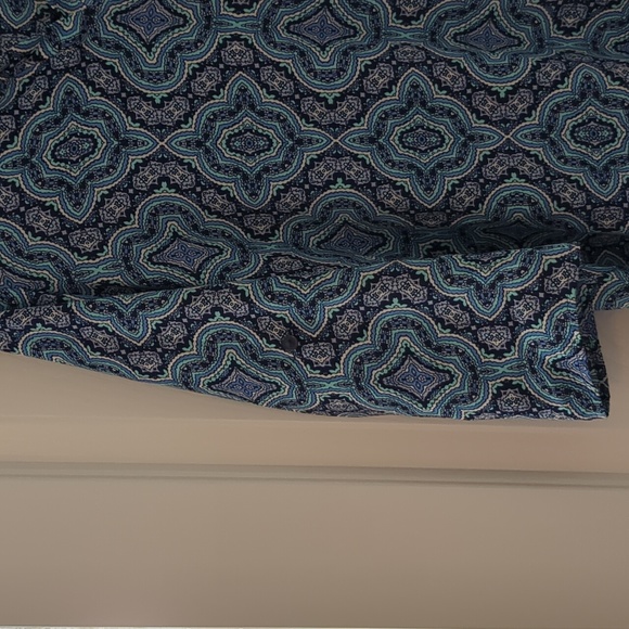 Retro Large Multicolored Blouse - Picture 6 of 8